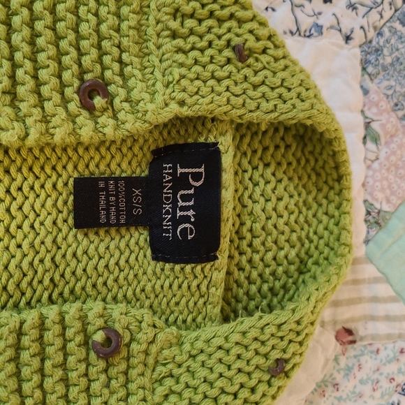 Pure handknit cardigan - Picture 4 of 8